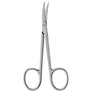 Walker Iris 10cm Ciseaux dentaires sans fil Instrument manuel en acier inoxydable pour usage chirurgical - Product Image 3