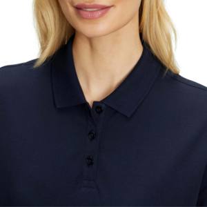 Algodón de alta calidad para mujeres Polos Transpirable Secado rápido Casual Streetwear con logotipo personalizado Temporada de verano - Product Image 4