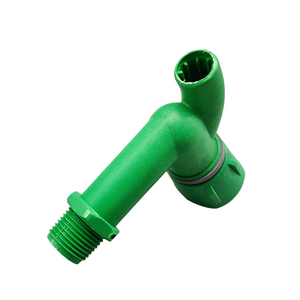 Modern Design Square Cap <b>Wall</b> Mounted Water Saver ABS Bibcock Plastic Water Faucet - Product Image 3