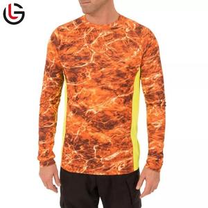 เสื้อตกปลาแขนยาวเสื้อออกกำลังกายพิมพ์ซับลิเมชันสำหรับผู้ชายเสื้อตกปลาโพลีเอสเตอร์และผ้าฝ้ายออกแบบได้ตามต้องการ2022ขายดี - Product Image 2