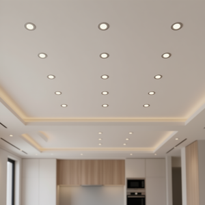 Downlight Cuadrado Regulable de 7W CCT Blanco, Recorte de 66-75mm, 110 - Product Image 3