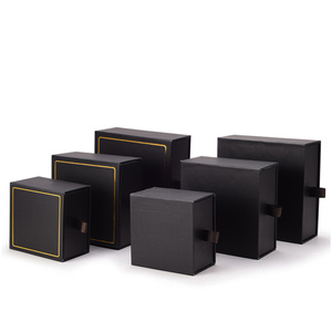 Caja de anillo de madera de madre azul de alta calidad para collar/pulsera/conjunto de joyería caja de embalaje de regalo hecha a mano única tema elegante para el hogar - Product Image 6