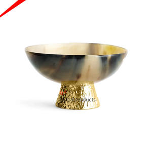 Bol à poinçon rond en acier inoxydable de qualité supérieure avec panneau et base de conception - Product Image 2