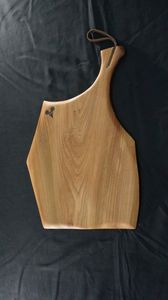 Tabla de cortar de madera de acacia con asa, tabla de cortar de queso duradera de alta calidad - Product Image 6