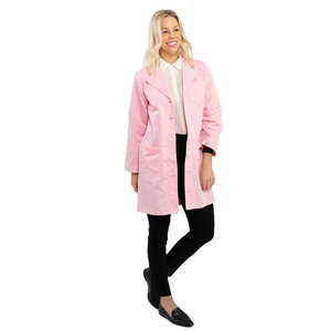Uniforme Médico para Mujer, Bata de Laboratorio, 210 GSM, Mezcla de Algodón, Bata de Doctora, Ropa de Hospital y Clínica, Fabricante de Marca Privada OEM - Product Image 1