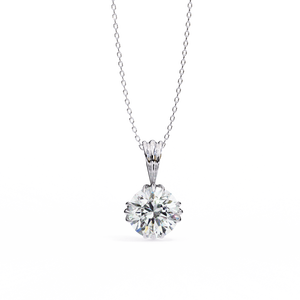 Pendentif en or 18 carats avec un magnifique diamant cultivé en laboratoire pour femmes - Product Image 1
