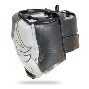 Protège-tête Muay Thai en cuir synthétique professionnel et gants de boxe de qualité supérieure pour la pratique des arts martiaux - Product Image 2