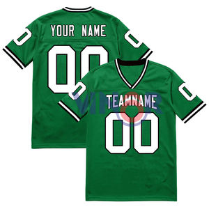 Maillot de football américain en différentes couleurs, impression de logo personnalisée, meilleur design, haute qualité, maillot de football léger - Product Image 3