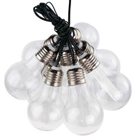 Lampe solaire GIRLANDA, ampoules solaires, éclairage de jardin pour balcon, chaîne lumineuse