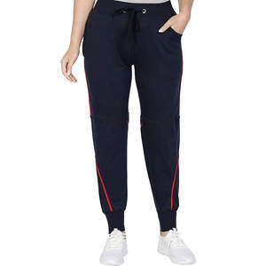 Pantalones Deportivos de Cintura Media con Logotipo Personalizado al por Mayor, Pantalones de Entrenamiento de Corte Regular para Mujer, Frente Plano, Transpirables, Ecológicos para Invierno - Product Image 4