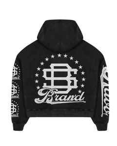 Ensemble 2 pièces décontracté pour hommes Streetwear athlétique survêtement à capuche personnalisé Sun Fade Street Style hommes Baggy survêtements respirant - Product Image 4