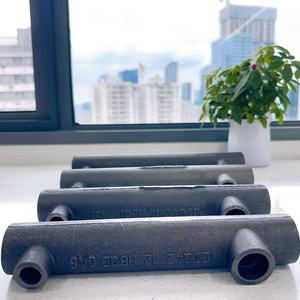 Hbqd GTZQ4-18 sắt bền vữa tay áo vữa đầy cốt thép <span class=keywords><strong>Coupler</strong></span> 350mm chiều dài màu xám cho bê tông cốt thép - Product Image 3