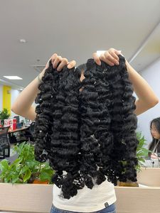 2024 vente chaude en gros VQ cheveux Laura modèle vietnamien bouclés paquets de cheveux vierges 12-30 pouces longueur 130%-180% densité tout - Product Image 4
