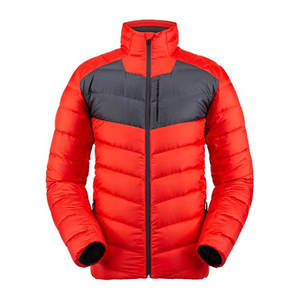 Veste bouffante élégante de couleur unie pour hommes, col montant, grande taille 5XL, vêtements d'extérieur pour l'automne et l'hiver - Product Image 3