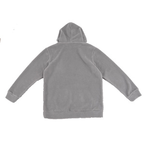 Venta al por mayor Teddy Fleece Cotton Men Hoodie Custom Street Wear Men Cotton Spandex Hoodies Pullover Sudadera Hoodies - Product Image 2