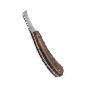 Couteau à cheval à boucle OEM lame large à double tranchant pour maréchal-ferrant à droite et à gauche pour les soins des animaux domestiques - Product Image 5