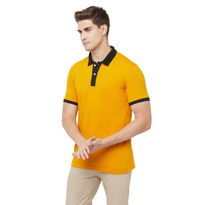2024 mode personnalisée hommes haut à la mode Streetwear élégant coton Gym léger à manches courtes pour col polo T-Shirt Plus surdimensionné - Product Image 3