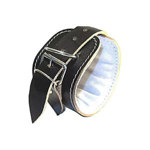 Accessoires de fitness de qualité supérieure, en coton et nylon respirant, réglables, unisexes, sangle de cheville personnalisée, fabrication sur mesure, musculation, salle de sport - Product Image 2