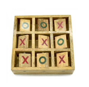 Juguete de madera de tic tac para disfrute familiar de estilo único, juego de mesa con cruces y ceros coloridos de madera de último diseño a la venta - Product Image 2