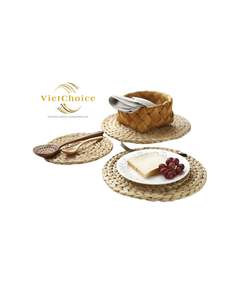 Venta al por mayor personalizable ecológico agua Jacinto mantel 100% Natural precio barato VietChoice fiestas OEM ODM Vietnam - Product Image 6