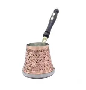 High Quality Portable Ottoman <b>Turkish</b> <b>Pots</b> Set Unique Designer Metal Brass Tabletop <b>Coffee</b> <b>Pots</b> Top Selling Wholesale Price - Product Image 2