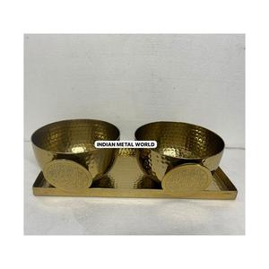 Dernier bol de service en chocolat argenterie Sweet Desert Display Home Vaisselle Bol à chocolat Porte-bonbons par Indian Metal World - Product Image 6