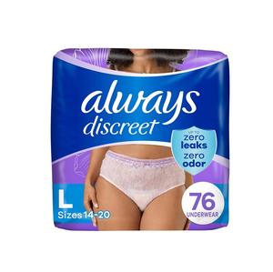 Ropa Interior de Incontinencia para Adultos de Algodón Orgánico Transpirable Ultrafino de Primera Calidad, Protección Contra Fugas para Mujeres, Uso Posparto - Product Image 3