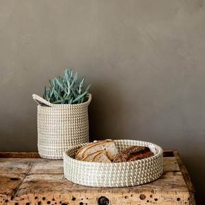 ถาดหญ้าทะเลสานจากหญ้าทะเลทำด้วยมือถาดสำหรับตกแต่งงานแต่งงานงานปาร์ตี้ในบ้าน - Product Image 6