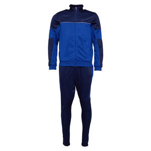 Conjunto Deportivo Informal para Hombre, Chándal para Correr, Talla Grande, Corte Ajustado, Bloques de Color, Cierre de Cremallera, 2026 - Product Image 1