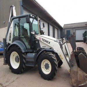 Chargeuse-pelleteuse Terex 880SX d'occasion, 100 CV, 4x4, diesel, chargeuse de chantier, excavatrice à vendre - Product Image 1