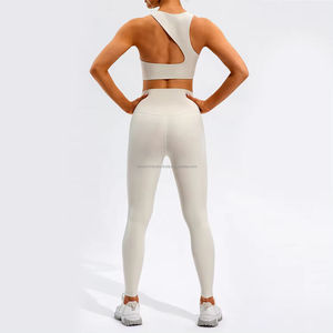 Soutien-gorge de sport respirant à dos nu Essentiels d'entraînement confortables - Product Image 5