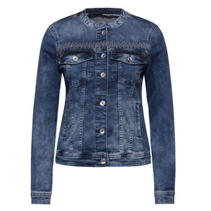 Chaqueta vaquera para mujer superventas de calidad superior, chaqueta vaquera para mujer de tendencia superior con material duradero, chaqueta vaquera para mujer - Product Image 6