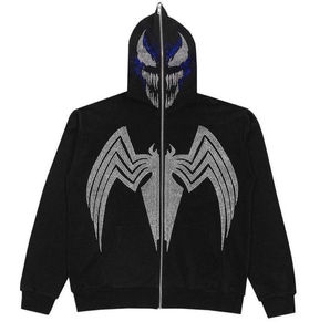 Factory OEM Fleece 80% Algodón 20% Poliéster Stand Collar Drop Hombres Impreso Sudadera con capucha - Product Image 1