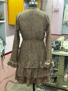 Venta caliente nuevo designado nuevo vestido de seda Sari vestido de verano para mujer vestido de mujer Dori precio al por mayor salida de fábrica - Product Image 4