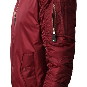 Wholesale New Design <b>Men</b> Bomber <b>Jacket</b> Windproof Bomber <b>Jacket</b> Polyester Made Bomber <b>Jacket</b> High Quality - Product Image 2