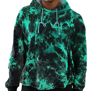 Sudaderas con capucha de hombre con tinte completo de forro polar con logotipo personalizado, precio al por mayor, sublimación, Sudadera con capucha de gran tamaño impresa en 3D en alta calidad con OEM - Product Image 4