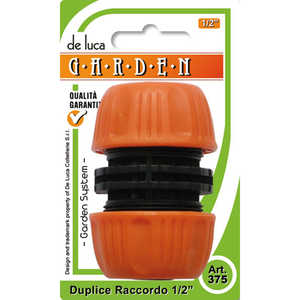 Raccord en plastique double 1/2 pouce pour l'irrigation des jardins - Product Image 1