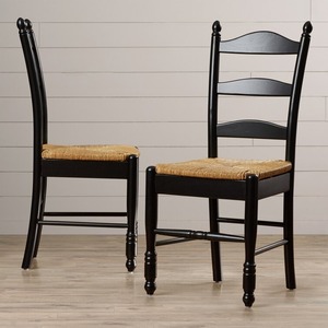 Silla coctelera de madera maciza estilo danés Vintage asiento de cordón muebles nórdicos para el hogar para sala de estar comedor Hospital granja Baño - Product Image 5