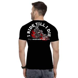 T-shirt en coton 100% respirant à séchage rapide, coupe régulière, confortable pour les journées d'été, finition propre - Product Image 2