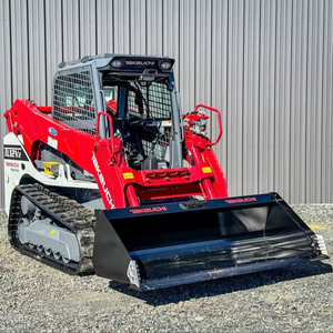 Free Shipping TAKEUCHI TL12V2 112hp Skid <b>Steer</b> Loader CE EPA Approved Crawler Loader With Front Loader Skid <b>Steer</b> Attachment - Product Image 1