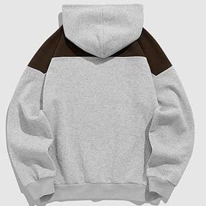 Sweat-shirt de base pour homme de haute qualité, poids lourd, 100% coton, impression numérique, streetwear d'hiver - Product Image 2