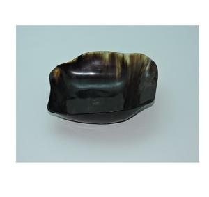 Tazón de Cuerno Pulido Ecológico, Artesanía Natural, Plato para Servir en Fiestas, Tazones para Ensalada, Centro de Mesa para Frutas, Galletas y Aperitivos - Product Image 1