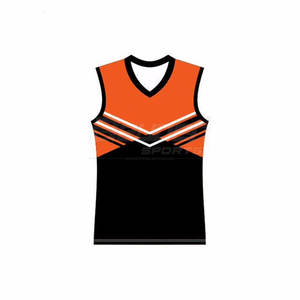 Tenues de cheerleading pour femmes de haute qualité, séchage rapide, légères, 100% polyester, couleurs et logo personnalisés, fabriquées au Pakistan - Product Image 3