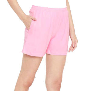 Short de sport 100% coton pour femmes Summer Active Wear avec taille élastique respirante pour la course à pied Short d'été - Product Image 3