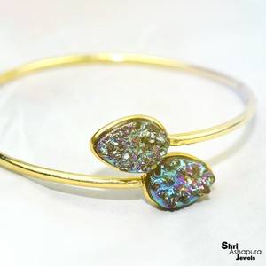 Pulsera de plata de ley 925 con forma de pera, joyería de piedras preciosas - Product Image 3