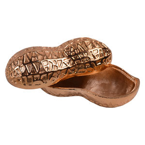 Dry Fruits <b>Bowls</b> Decorative Shaped Serve Food and Storage Jar Copper Plated Finishing <b>Snack</b> <b>Bowls</b> Metal Aluminium Design - Product Image 1