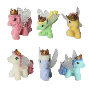 ฟิกเกอร์ม้าพลาสติก PVC Flocked <span class=keywords><strong>Pony</strong></span> ขนาดเล็กสำหรับเด็กม้าขนาดเล็กสำหรับแคปซูล - Product Image 6