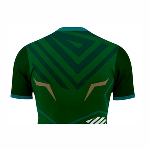 Camiseta de Béisbol Personalizada Sublimada, Transpirable, Talla Grande para Hombre, con Cuello en V y 2 Botones - Product Image 5