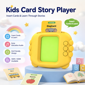 เครื่องอ่านแฟลชการ์ดสำหรับเด็กเล็ก <span class=keywords><strong>พูด</strong></span>ได้ 224 คำ ของเล่นพูดได้แบบชาร์จไฟได้ผ่าน USB - Product Image 2