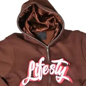 เสื้อฮู้ดดี้พิมพ์ลายพัฟฟ์น้ำหนักเบาสำหรับผู้ชาย สินค้าขายดี ยอดนิยม พร้อมปรับแต่งได้เต็มที่ - Product Image 5